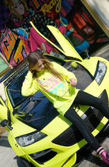 Max Velocity Long Sleeve Tee in Volt