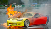 Burnt C6 Corvette Fire Collectable