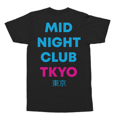 Mid Night Club T-Shirt in Black